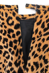 Velvet Cheetah Vest & Pant Set