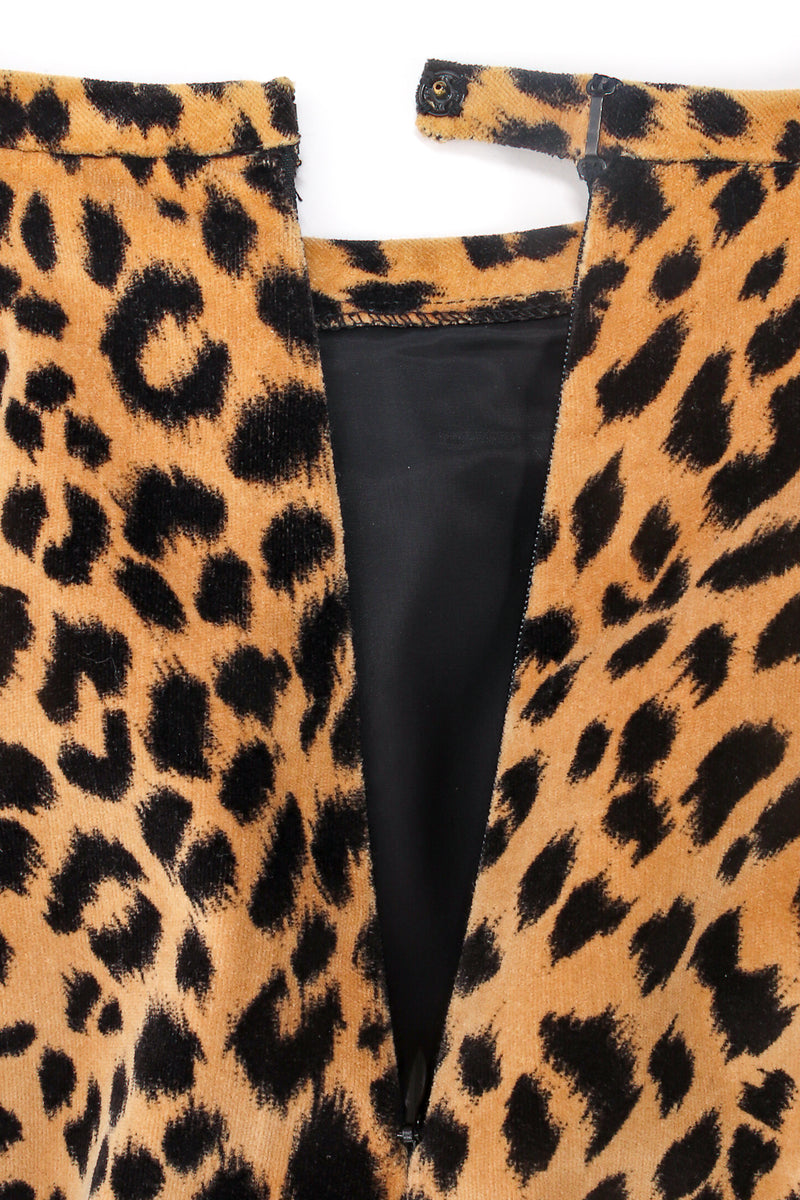 Velvet Cheetah Vest & Pant Set