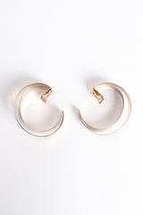 Vintage Double Cuff Clip Hoop Earrings at Recess Los Angeles