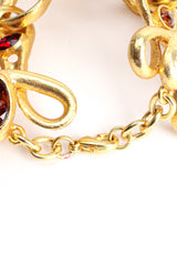 Vintage Modernist Jeweled Bracelet clasp at Recess Los Angeles