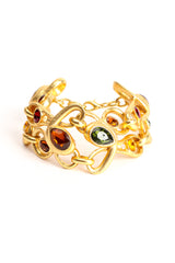 Vintage Modernist Jeweled Bracelet at Recess Los Angeles