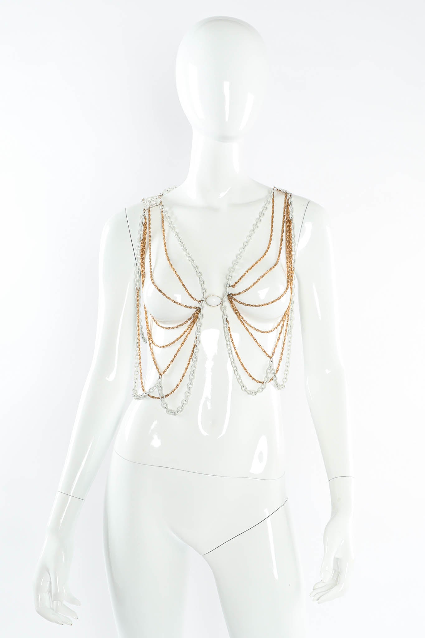 Fleur Filigree Harness Chain Vest