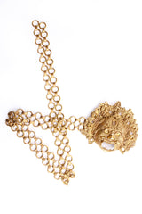 Vintage Sun God Double Chain Belt flat lay art @ Recess Los Angeles