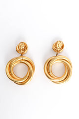 Vintage Tender Twist Coupling Earrings back  @ Recess Los Angeles