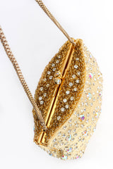 Vintage Daisy Rhinestone Pouch Bag top frame @ Recess Los Angeles