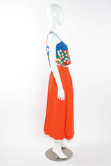 Vintage Rural Nature Art Top & Skirt Set mannequin side @ Recess LA