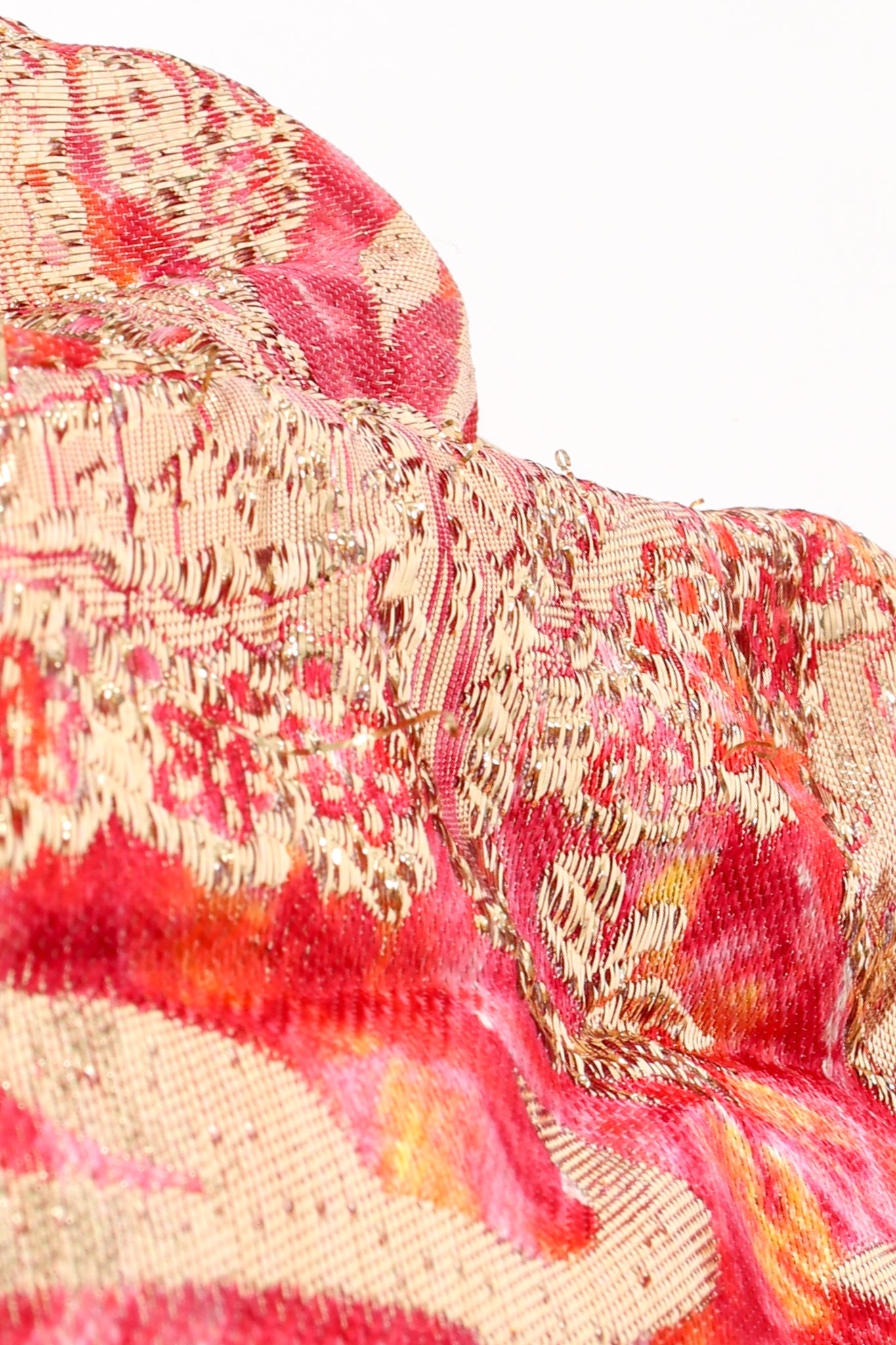 Golden Brocade Harem Jumpsuit