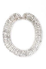 Vintage Baguette Crystal Collar reverse @ Recess Los Angeles