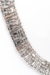 Vintage Baguette Crystal Collar reverse close @ Recess Los Angeles