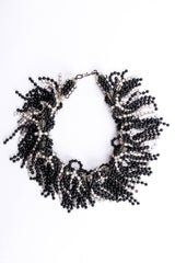 Vintage Rhinestone Drape Tube Choker front  @ Recess Los Angeles