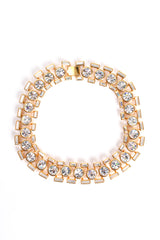 Vintage Napier Baguette Framed Crystal Collar Necklace at Recess Los Angeles