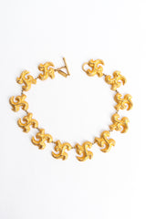 Vintage Natori Fleur Foliage Link Necklace front @ Recess Los Angeles