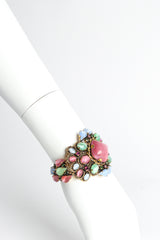 Vintage Novecento Pastel Glass Stone Bracelet on mannequin angle @ Recess LA