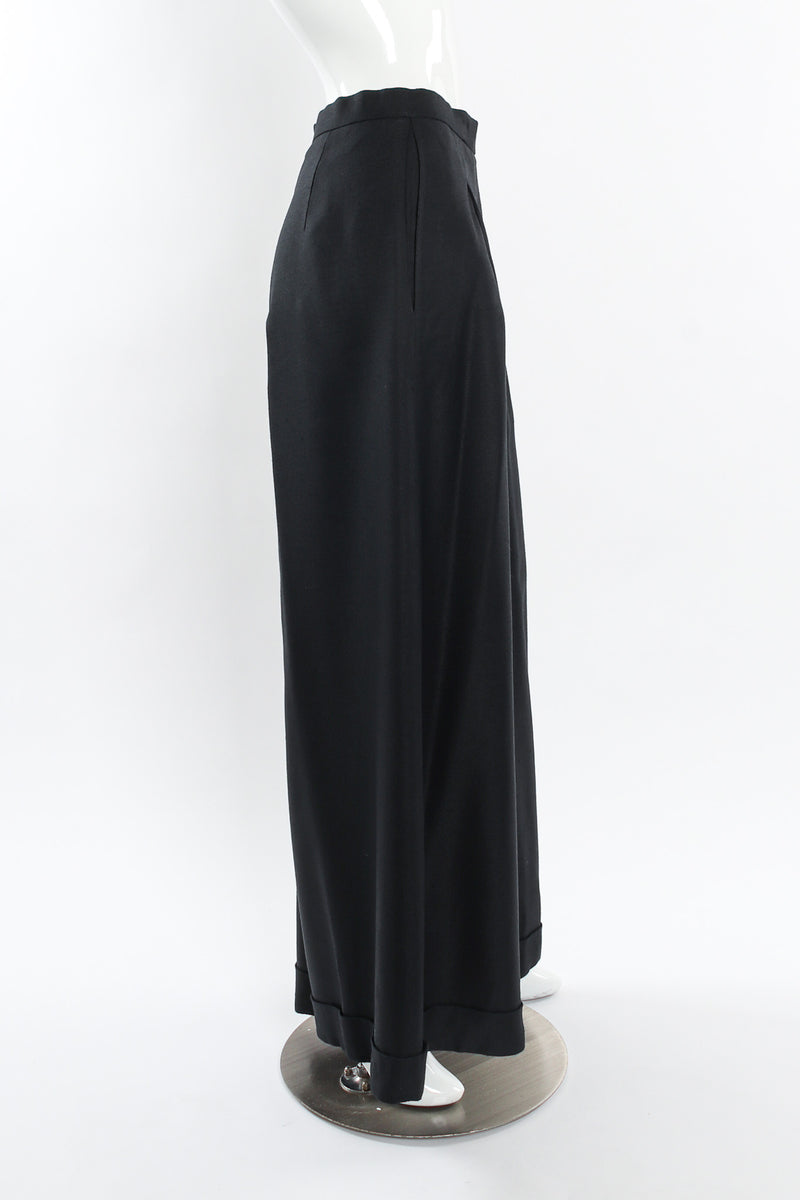 Vintage Todd Oldham Palazzo Wide Leg Pant mannequin side @ Recess LA