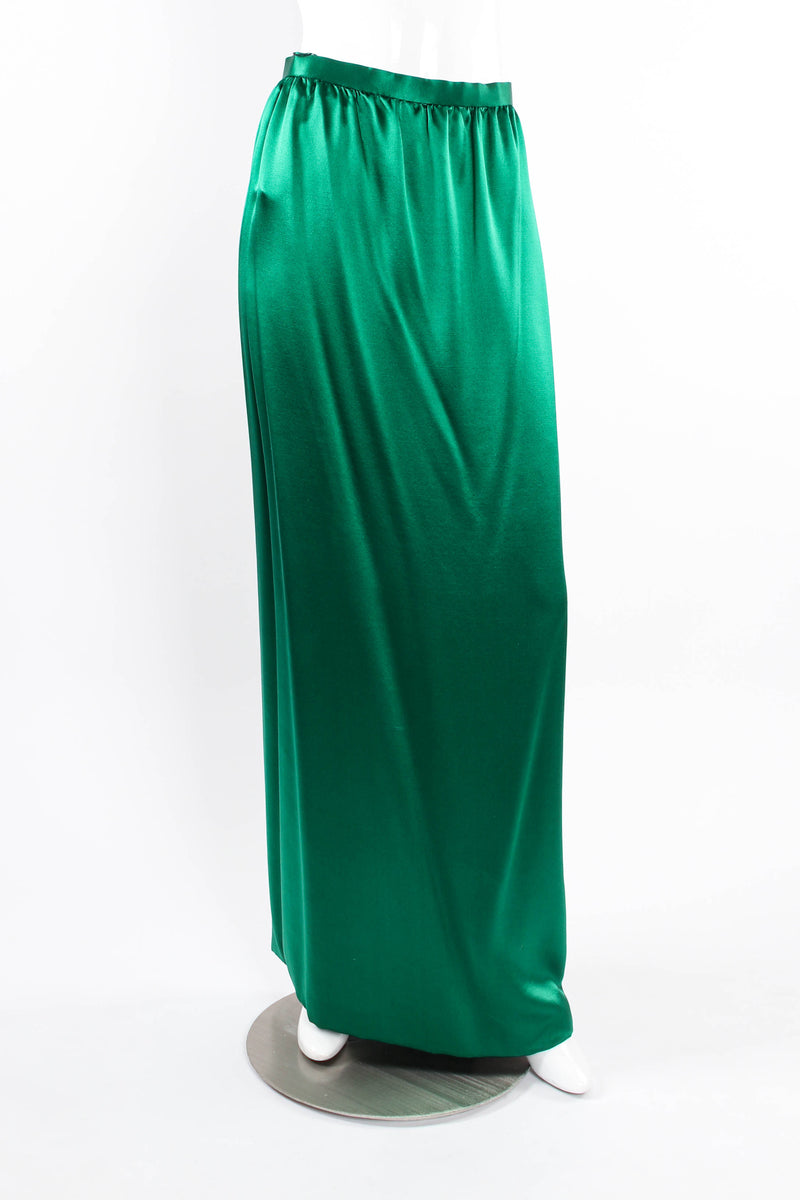 Vintage Oscar de la Renta Jubilant Parrot Set skirt front @ Recess Los Angeles