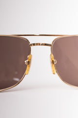 Persol Supreme Arrow Vintage Gold Pilot Sunglasses