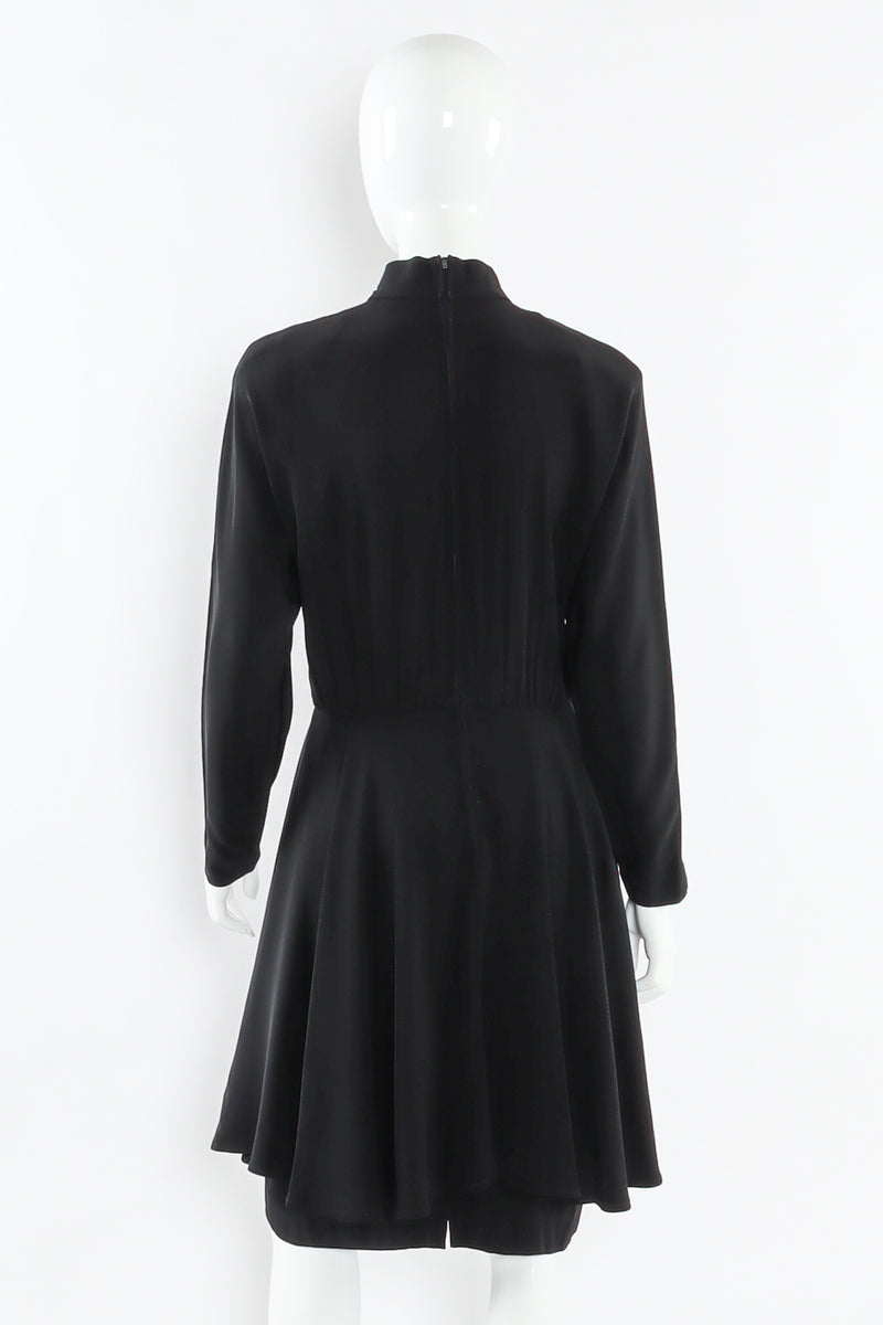 Vintage Pierre Cardin Tailored Panel Dress mannequin back close @ Recess LA