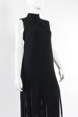 Vintage Pierre Cardin Wool Carwash Shift Dress mannequin angle @ Recess Los Angeles