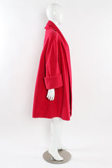 Vintage Chanel Angora Wool Swing Coat mannequin side @ Recess LA