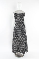 Vintage Posh by Jay Anderson Metallic Polka Dot Jumpsuit mannequin back @ Recess LA