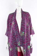 Floral leaf kimono on mannequin @recessla