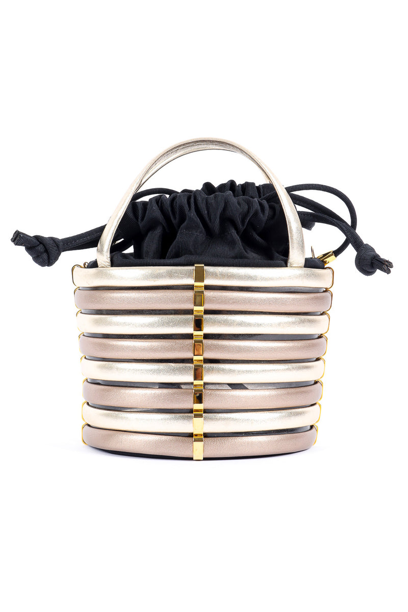 Rodo mini drawstring bucket bag product shot @recessla