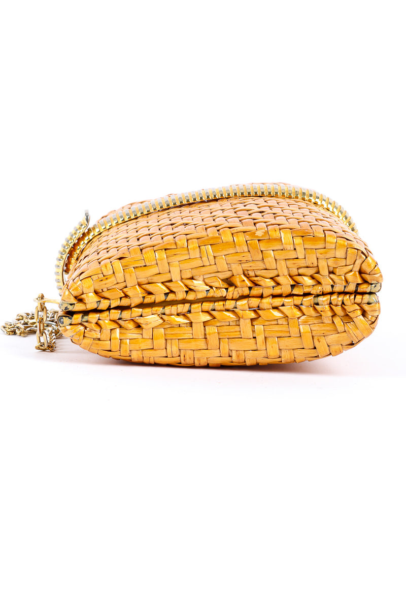 Rodo wicker shoulder clutch product shot @recessla