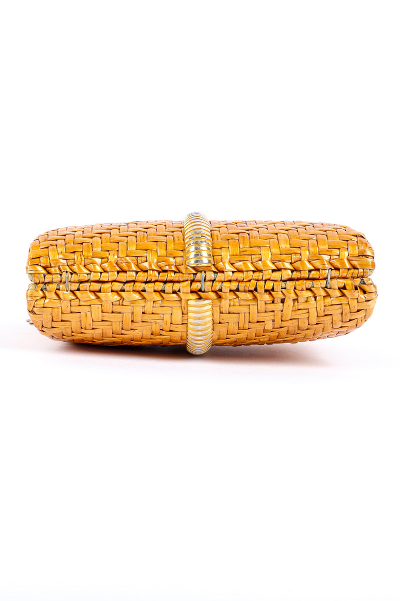 Rodo wicker shoulder clutch product shot @recessla