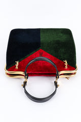 Velvet Frame Handbag