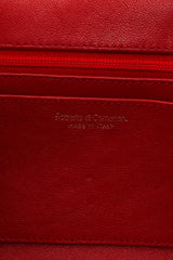 Vintage Roberta Di Camerino Mini Caravel Leather Frame Bag signed @ Recess Los Angeles