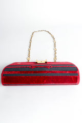 Vintage Roberta Di Camerino Envelope Clutch Motif Bag base scuff @ Recess Los Angeles