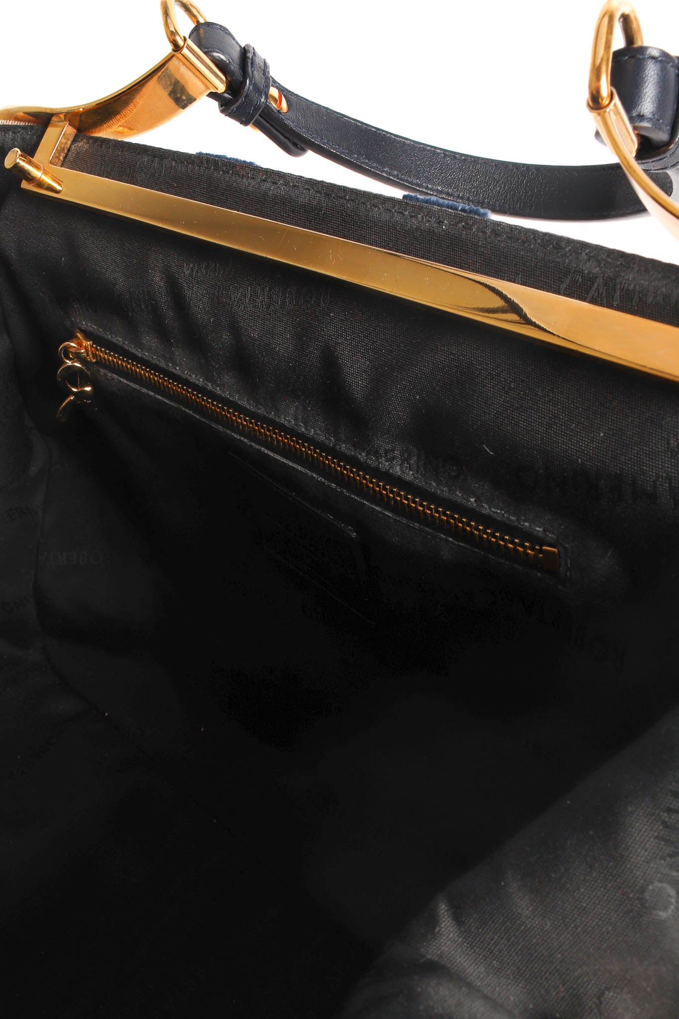 Vintage Roberta Di Camerino Caravel Twill Block Stripe Bag signed liner/marks @ Recess Los Angeles