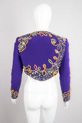 Victoria Royal Embellished Crop Jacket & Dress Set