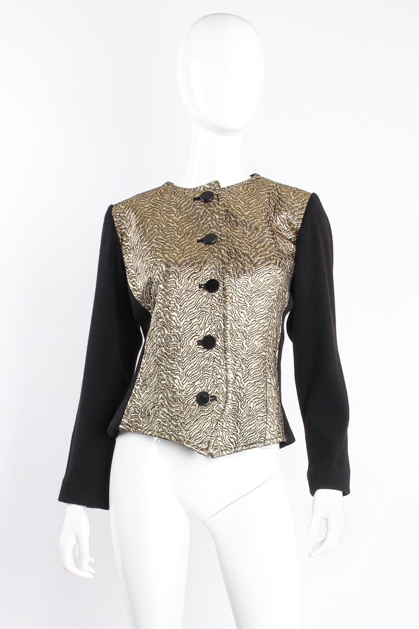 Animal Brocade Bodice Jacket