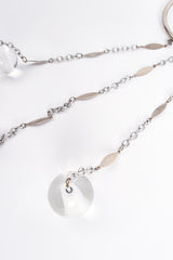 Vintage Space Age Collar Lucite Ball Drop Necklace at Recess LA