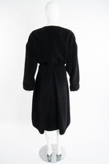 Vintage Sonia Rykiel Fuzzy Alpaca Robe Coat on Mannequin back at Recess Los Angeles