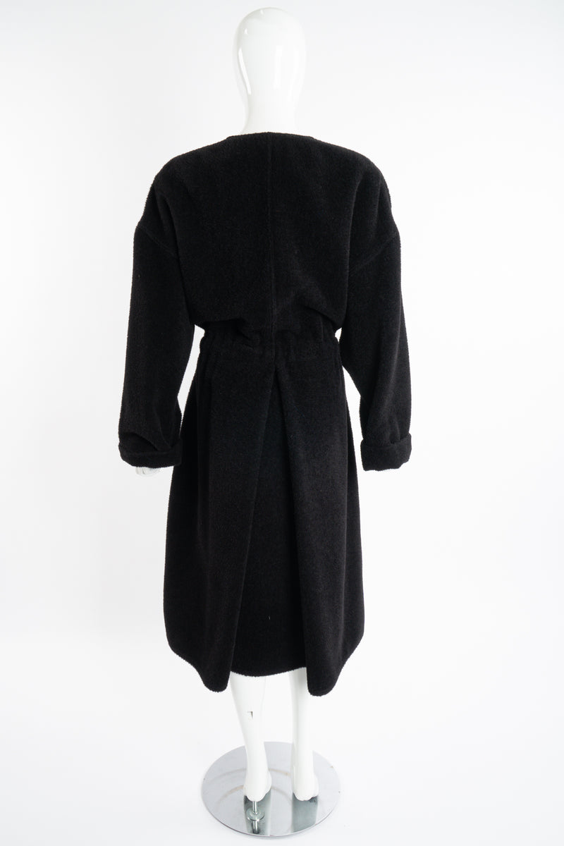 Vintage Sonia Rykiel Fuzzy Alpaca Robe Coat on Mannequin back at Recess Los Angeles