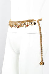 Vintage St John Logo Charm Chain Belt on Mannequin at Recess Los Angeles