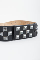 Vintage Streets Ahead SATC Carrie Pyramid Stud Leather Belt at Recess Los Angeles