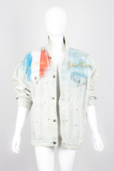 Tony Alamo Vive la Saint Tropez Embellished Denim Jacket