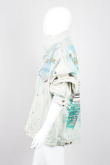 Tony Alamo Vive la Saint Tropez Embellished Denim Jacket