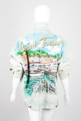 Tony Alamo Vive la Saint Tropez Embellished Denim Jacket