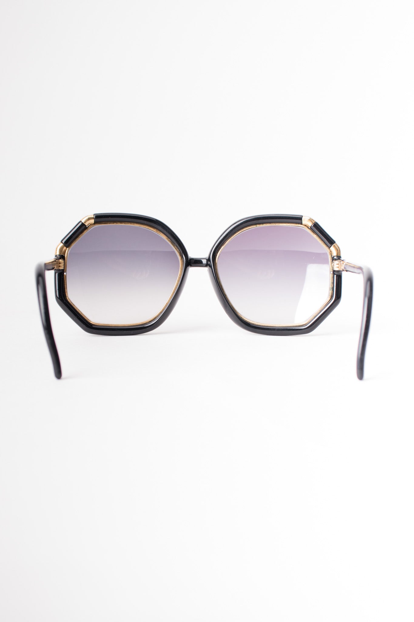 Ted Lapidus Iconic 1970s Oversized Octagonal Sunglasses