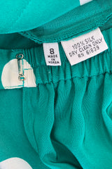 Vintage Rickie Freeman for Teri Jon Polka Pant Set label at Recess