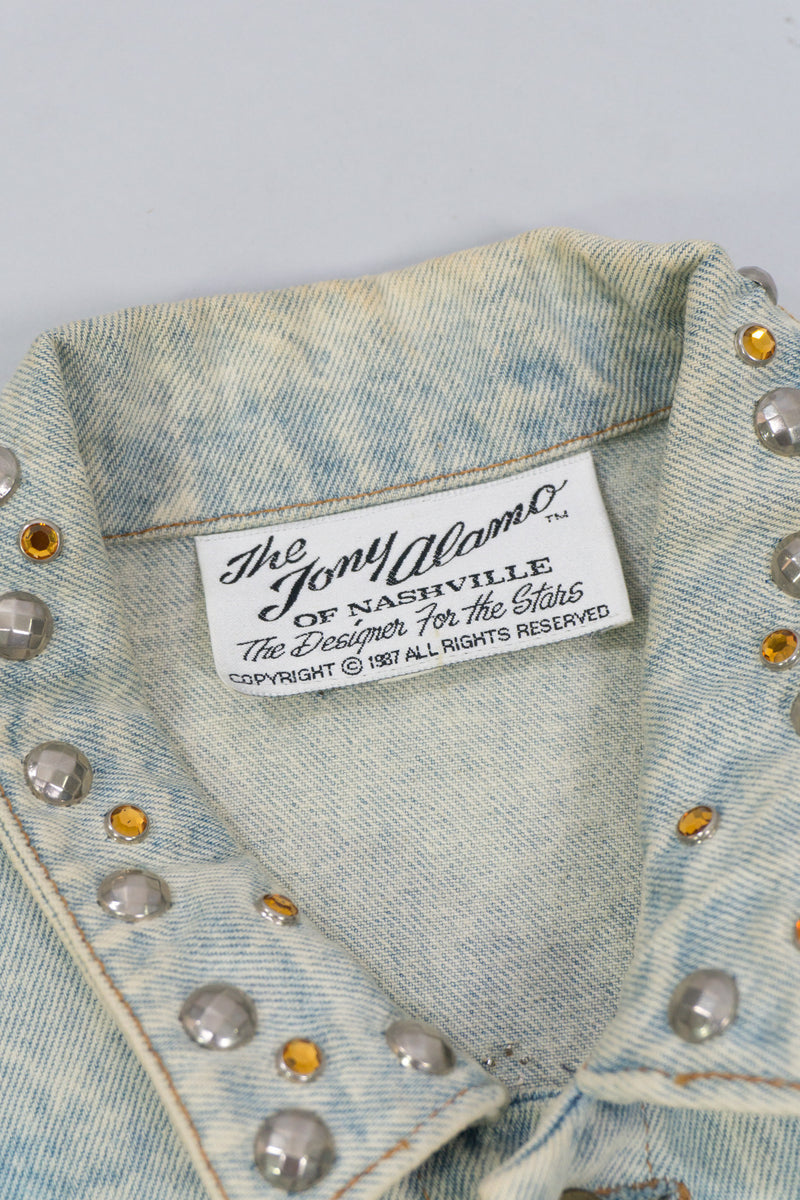 Tony Alamo Embellished Hollywood Star Jacket