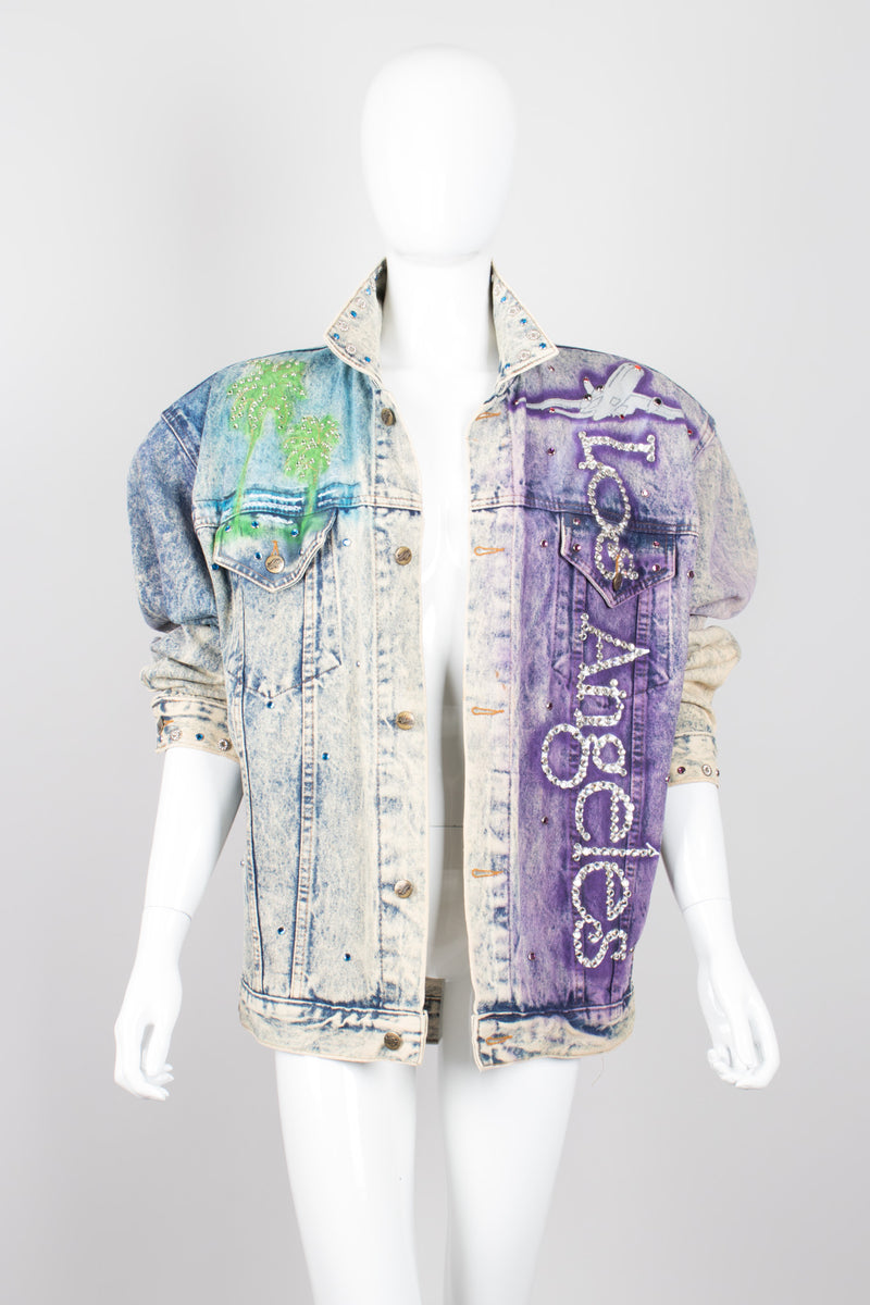 Tony Alamo City Of The Angels Embellished Denim Jacket