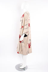 Vintage Twins Armoire Rozzalynd Josephine Windswept Kimono Shift Dress Mannequin side @ Recess LA