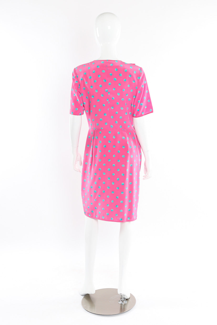 Wrap dress by Emanuel Ungaro mannequin back @recessla