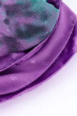 Silk crepe de chine scarf by Emanuel Ungaro Photo of Fabric Details. @recessla