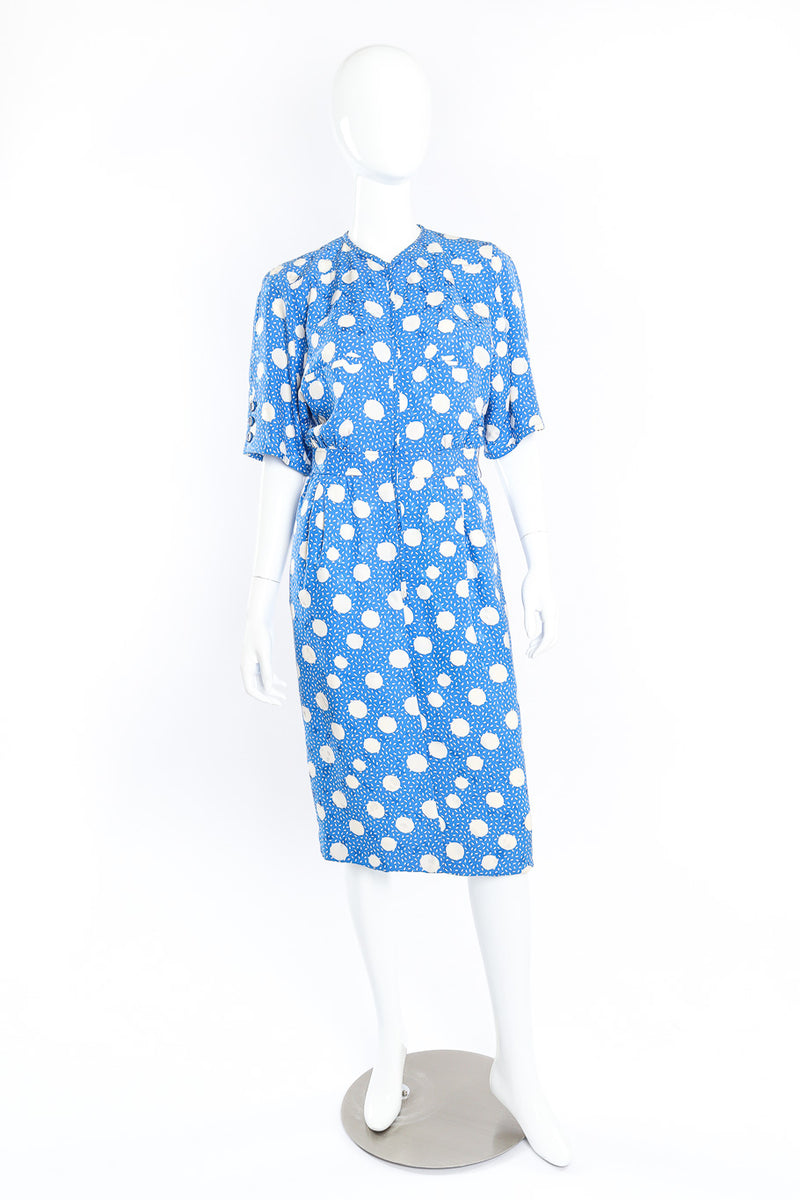 Valentino polka dot speckled dress on mannequin @recessla